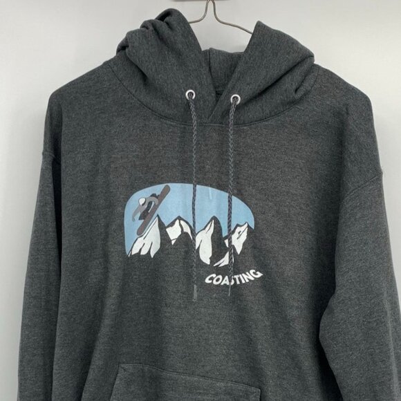 We Coast PNW Hanes grey Coastin’ hoodie - Picture 4 of 13